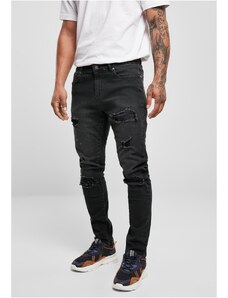 UC Men Heavy Destroyed Slim Fit Jeans realblk silně zničené vyprané