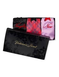 Victoria's Secret VERY SEXY 3-pack Satin Cheeky Panty Box Set