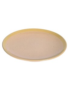 Béžový keramický dezertní talíř Kave Home Tilia 20,7 cm