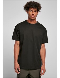 URBAN CLASSICS Recycled Curved Shoulder Tee - black