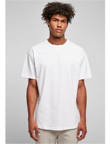 URBAN CLASSICS Recycled Curved Shoulder Tee - white