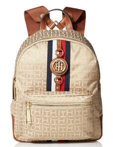 Tommy Hilfiger Batoh Jaden Backpack Khaki Tonal Cognac