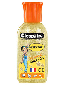 Třpytivý gel Cleopatre 100 ml zlatý