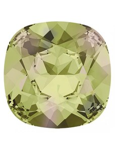 Swarovski Crystals Square 4470 12mm Luminous Green F
