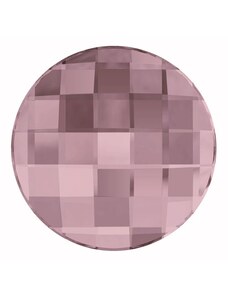 Swarovski Crystals Chess Circle 2035 10mm Antique Pink F