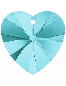 Swarovski Crystals Heart 6228 14,4/4mm Light turquoise