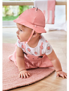 Novorozenecká šaty s kloboukem Mayoral