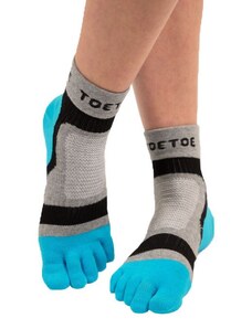LIGHT RUNNER běžecké prstové ponožky ToeToe tyrkysová M