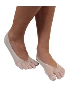 PLAIN BALLERINA prstové nylonové ponožky do balerín ToeToe tělová 35-42