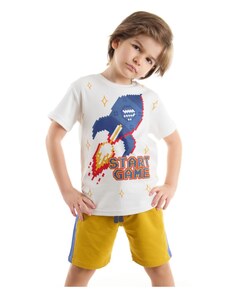 mshb&g Mushi Start Boy's T-shirt Shorts Set