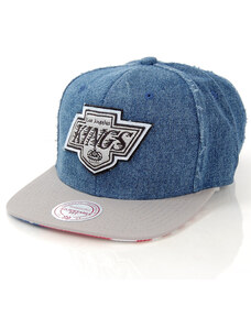 Mitchell and Ness Mitchell & Ness USA LA Kings Denim Snapbacks