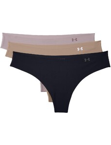 Kalhotky Under Armour PS Thong 3Pack -BLK 1325615-004