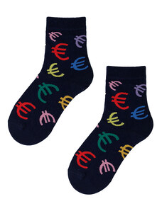 Chlapecké vzorované ponožky WOLA MONEY modré