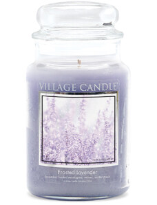 Village Candle Vonná svíčka Mrazivá Levandule - Frosted Lavender, 602 g