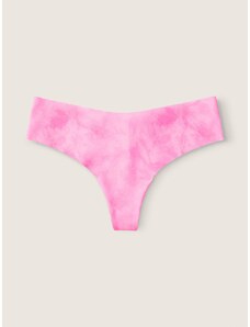 Victoria's Secret PINK růžová bezešvá tanga No Show Cotton Thong