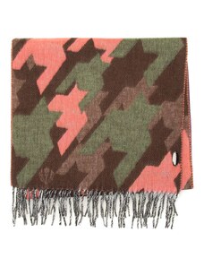 Dámský šátek Wittchen, hnědo-růžová, akryl