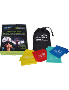 Posilovací guma Kine-MAX Professional Resistance Band Kit - Level 1-4 rb-l5-set