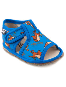 RAK dětské sandálky Bačkůrky pes modrý (tmavěmodrá)