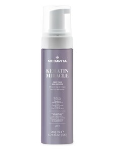 Medavita Keratin Miracle pěna proti krepatění vlasů 200 ml