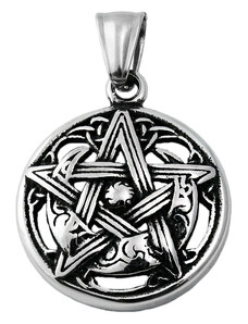 BM Jewellery Přívěsek pentagram 2,6 cm z chirurgické oceli S11307065