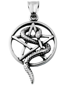 BM Jewellery Přívěsek pentagram 2,5 cm z chirurgické oceli S11308065