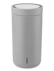 Termohrnek 0,2 l Stelton TO-GO CLICK - soft light grey