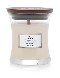 Woodwick svíčka malá White Honey, 85 g