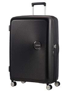 Cestovní kufr American Tourister soundbox spin.77/28 černý