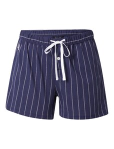 Lauren Ralph Lauren Pyžamové kalhoty námořnická modř / offwhite