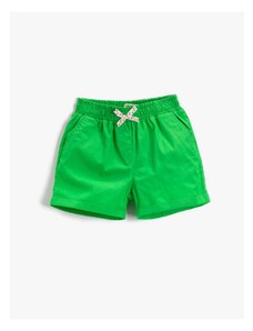 Koton Girls' Green/750 Shorts & Bermuda