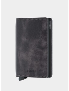 Secrid Slimwallet (vintage grey/black)černá