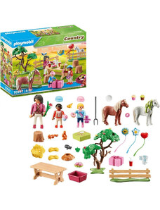 PLAYMOBIL 70997 Oslava narozenin na farmě s poníky