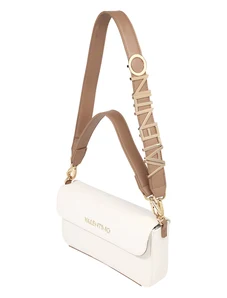 VALENTINO Taška přes rameno 'Alexia' hnědá / bílá