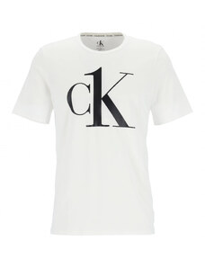 Calvin Klein pánské bílé tričko na spaní