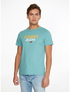 Tommy Jeans pánské pastelově modré tričko