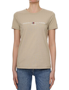 Tommy Hilfiger dámské béžové tričko