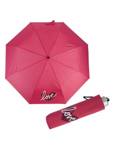 Doppler Mini Light Cool Kids dětský skládací deštník love růžový