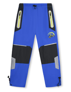 Šusťákové kalhoty s bavlněnou podšívkou KUGO SK7736, modré