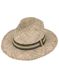 Fiebig Slaměný klobouk z mořské trávy - Fedora