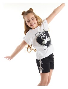 mshb&g Black Swan Girl T-shirt Shorts Set