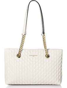 Karl Lagerfeld Kabelka Paris Karolina Chain Tote Winter White