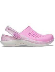 Pantofle Crocs LiteRide 360 Clog Kids - Taffy Pink