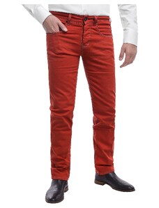Risardi Pánské chino kalhoty LZ116 - červené
