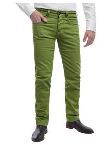 Risardi Pánské chino kalhoty LZ116 - zelené