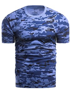Risardi Tričko t-shirt pixel moro indigo