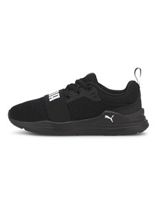 PUMA Tenisky 'Wired Run' černá / bílá