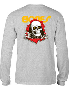 bones Pánské triko ripper ls athletic heather