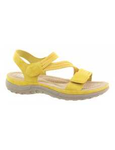 RIEKER Dámské žluté sportovní sandálky V8873-68-355