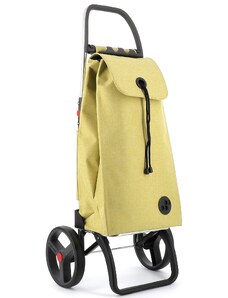 Rolser I-Max Tweed 2 Logic RSG nákupní taška na velkých kolečkách, žlutá