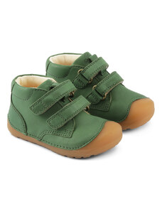 Barefoot celoroční kotníková obuv Bundgaard - Petit Strap - Green